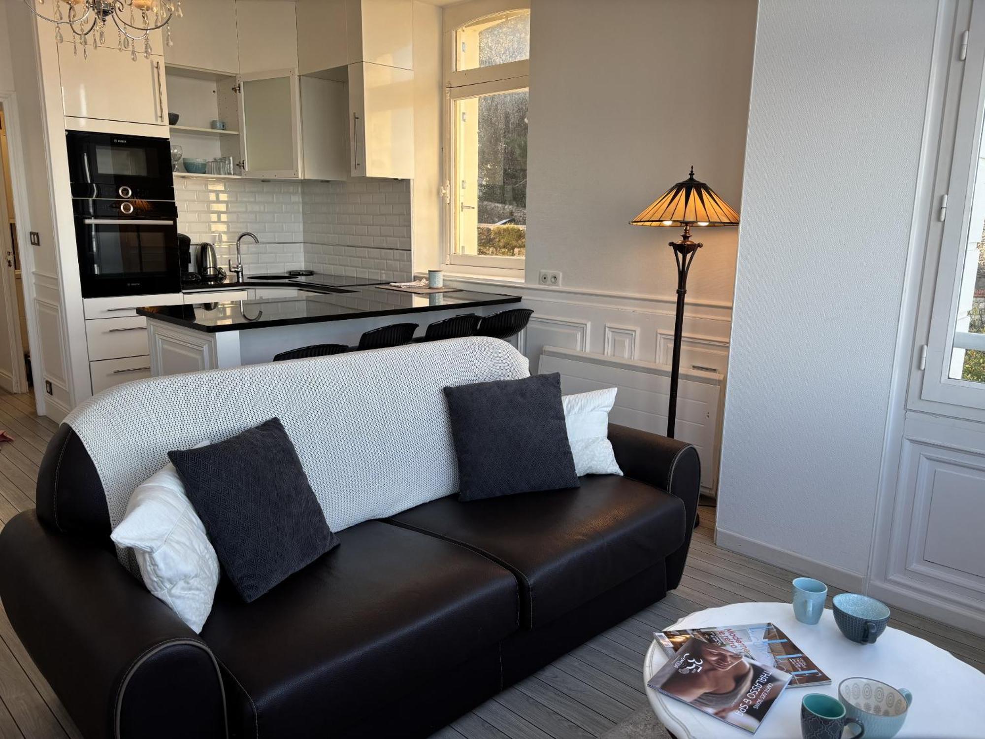 Villa XIXe Vue mer Dinard Rom bilde