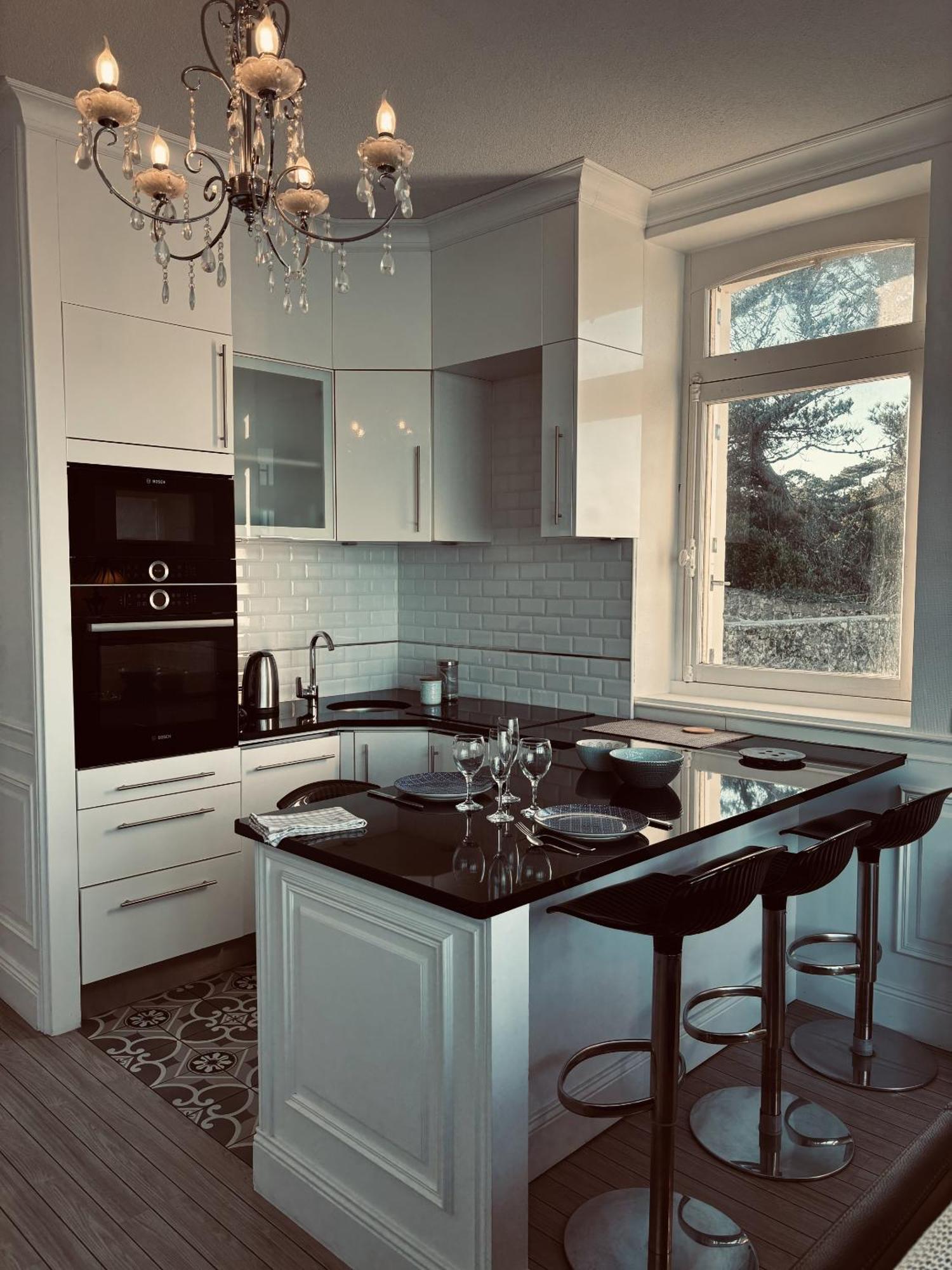 Villa XIXe Vue mer Dinard Rom bilde